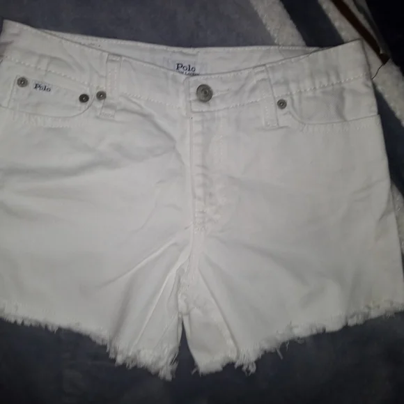 Ralph Lauren Classic White Trousers - Picture 2 of 3